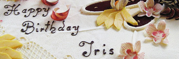 Geburtstagstorte für Iris
